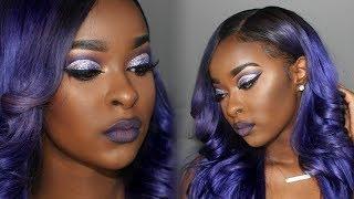 Monochromatic Makeup + Glitter Cut Crease | POC Makeup | Pitts Twins