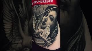 INCREDIBLE Body Suit Tattoo
