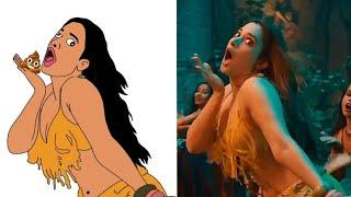 Achacho Full Video Song Drawing Meme  | Tamannaah | Raashi Khanna | Aranmanai 4