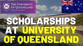 Scholarships at the University of Queensland | Free Study in Australia |  #queensland