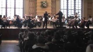 L.Beethoven Violin Concerto D-dur part 1, Vladimir Dobrovolskiy - violin (1,3).flv