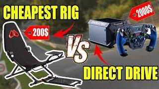 Cheapest Rig vs. DD-Wheelbase // RacGTing Challenger 301 Review