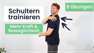 Schultern trainieren - 8 Übungen für Kraft & Beweglichkeit!