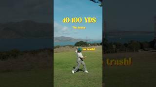 How To Hit Distance Wedges (40-100 yds)