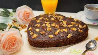 BROWNIE SALUDABLE Y NUTRITIVO  PARA SAN VALENTIN RECETA FÁCIL Y RÁPIDA