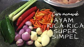 Resep Ayam Rica-Rica Super Simpel