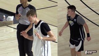 Cooper Flagg & Kon Knueppel Trade Buckets At Top 100 Camp!