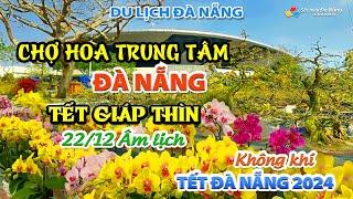 Du lịch ĐÀ NẴNG: CHỢ HOA TRUNG TÂM ĐÀ NẴNG, TẾT GIÁP THÌN | Không khí TẾT ĐÀ NẴNG 2024 | 22/12 AL