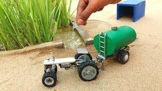 diy tractor water tanker machine science project || part 1 || @KeepVilla