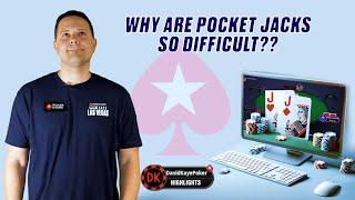 Why Are POCKET JACKS So Difficult?? | Poker Vlog #851