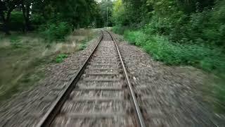 Heidekrautbahn: Flug über die Stammstrecke vor der Reaktivierung