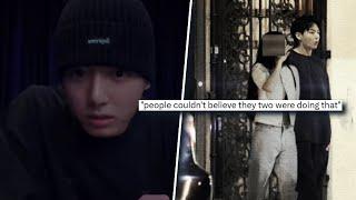 Jungkook Seen KISSING Woman In Car Amid Enlistment? Seen Biting Ears! JK Talks Female Privates!