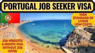 Portugal Job Seeker Visa 2023 | Moving to Europe Without a Job Offer | Portugal Work Permit Visa