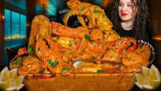 KING CRAB SEAFOOD BOIL MUKBANG | SEAFOOD | MUKBANG | DESHELLED LOBSTER | SEAFOOD BOIL | ASMR EATING