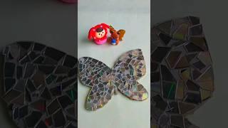 CD se Butterfly| CD DIY #shorts#youtube #butterfly#viral #ideas#diy#crafts