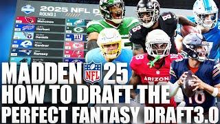 This is How to Draft The Perfect Fantasy Draft Team In Madden 25 Franchise 3.0