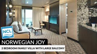 Norwegian Joy | Haven 2-Bedroom Family Villa with Large Balcony Tour & Review 4K | Category H5