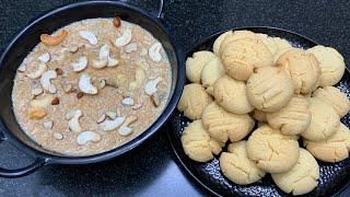 Kaju Custard Cookies & Meethe Seviyan #dessert #cookies