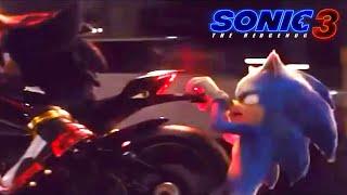 SONIC THE HEDGEHOG 3 NEW TV SPOT! SONIC VS SHADOW’S MOTORBIKE!