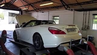 CG Remaps Dyno Rolling Road Tuning Mercedes SL500