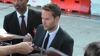 Taylor Kitsch outside Only the Brave Premiere at Regency Theatre in Westwood