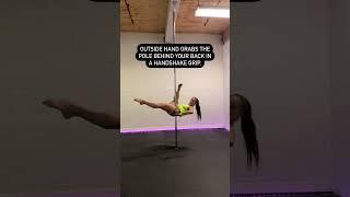 How to do a Table Top pole dance move// Pole Fitness Tutorial #poledance #polefitness