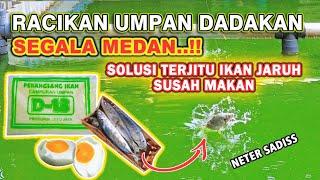 EDAN GACORNYA ! RACIKAN UMPAN IKAN MAS PEMULA SOLUSI IKAN MAS JARUH SUSAH MAKAN PEMULA WAJIB TAU 