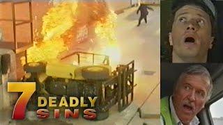 Awesome '90s Forklift Safety Training Video - Caterpillar's 7 Deadly Sins