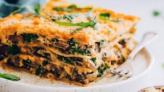 Butternut Squash Lasagna (Vegan, GF Optional) | Minimalist Baker Recipes