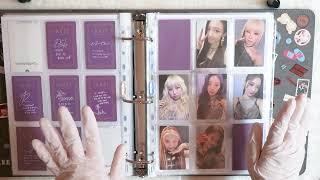  starting & completing a new collection  purple kiss ot7