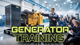 Diesel Generator Training, Parts and components and working principle explain Power learning part 1