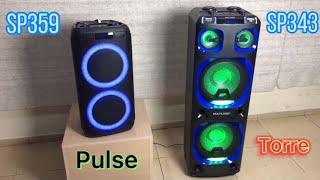 Pulsebox 1000W SP359 vs Torre 2000W SP343.