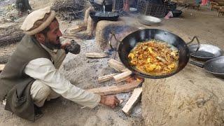 Mutton Karahi Recipe | Bagh Maidan Tiraa Valley | Eid Day | Peshawar Food Secrets