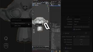 ВАЖНАЯ ФУНКЦИЯ BLENDER ЕСЛИ ВЫ ХОТИТЕ РАБОТАТЬ БЫСТРЕЕ #blender #blender3d #blendertutorial