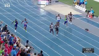 Noah Lyles Is Crowned The Men's 200-meter National Champion | Champions Series Presented By Xfinity