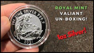 Royal Mint 1oz Silver Valiant Un-Boxing!