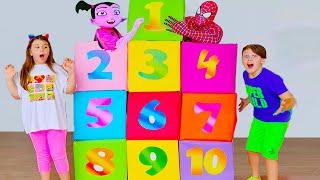 Learn and Play From 1 to 10 with Adriana and Ali