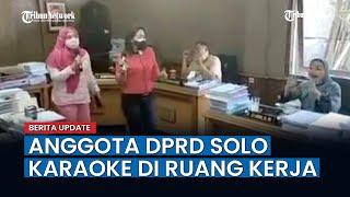 VIRAL Video Anggota DPRD Solo Karaoke di Ruang Kerja, Ini Klarifikasi Ketua DPRD dan Respons Gibran