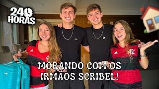 24 HORAS MORANDO COM OS IRMÃOS SCRIBELS!