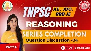 REASONING | SERIES COMPLETION | QUESTION DISCUSSION-04 | IN TAMIL | KTA