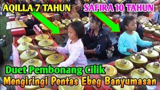 VIRAL..‼️AQILLA & SAFIRA PEMBONANG CILIK SANGGAR ASRI BUDAYA DESA SROWOT - KALIBAGOR