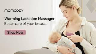 Breastfeeding Saver! Learn More about Momcozy Lactation Massager