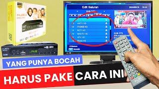 CARA MENGUNCI SIARAN TV DI SET TOP BOX FLECO MXQ PRO