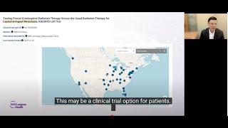 Radiation therapy and leptomeningeal cancer