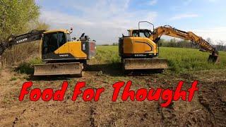 Things to think about and consider when buying a new or used excavator.