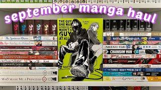 collective manga haul & unboxing - september 2024