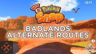 New Pokemon Snap Guide: All Barren Badlands Alternate Routes And Paths