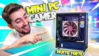 Como MONTAR UM PC GAMER MINI ITX super PODEROSO! (Benchmark e teste de temperatura)