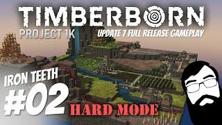 Let's get a head start on well-being and more! Timberborn Update 7 Iron Teeth Project 1K Episode 02