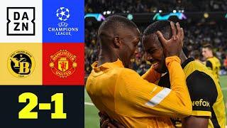 90+5! Bern gewinnt in letzter Sekunde: Young Boys - Man United 2:1 | UEFA Champions League | DAZN